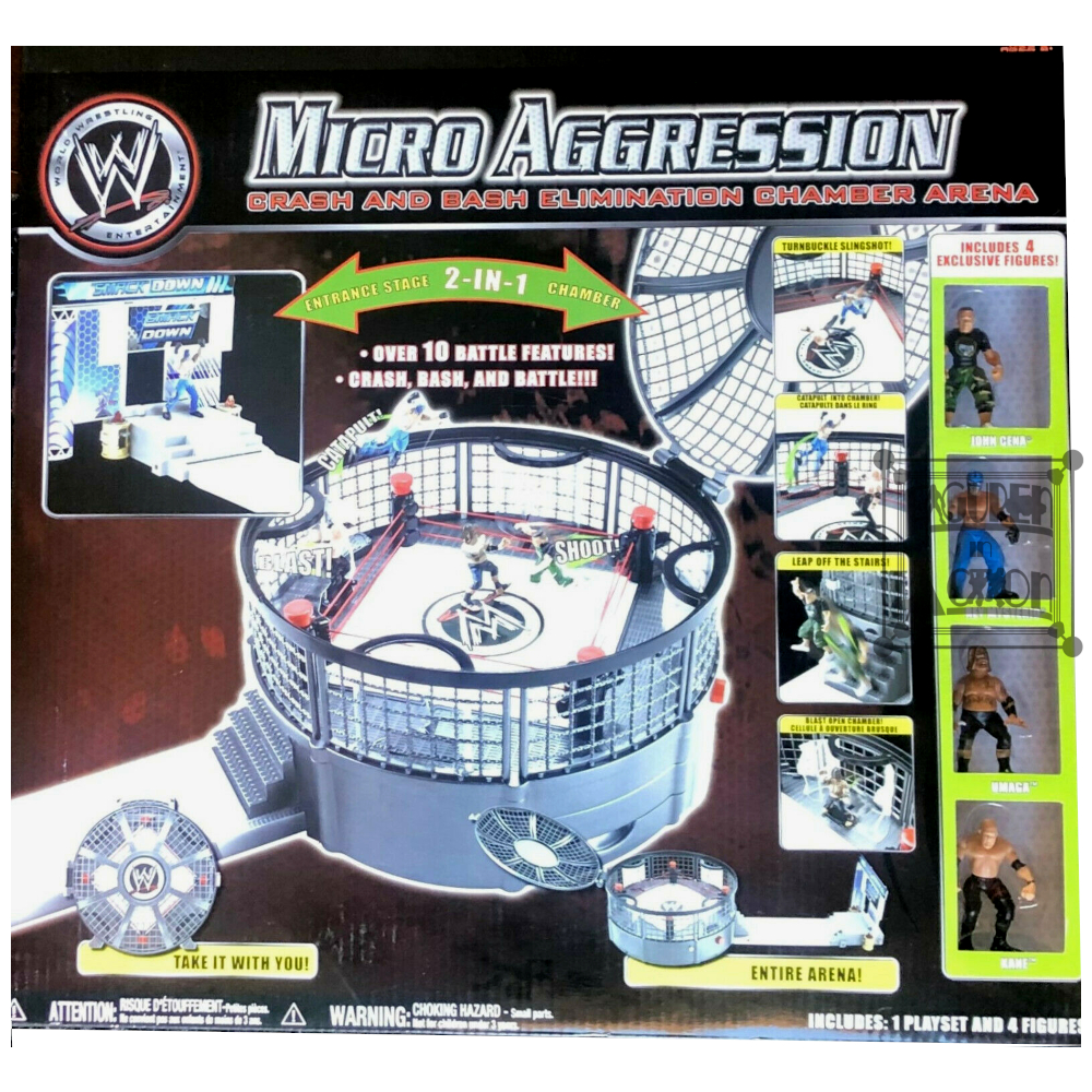 WWE Micro Aggression Crash and Bash Elimination Chamber Arena 2