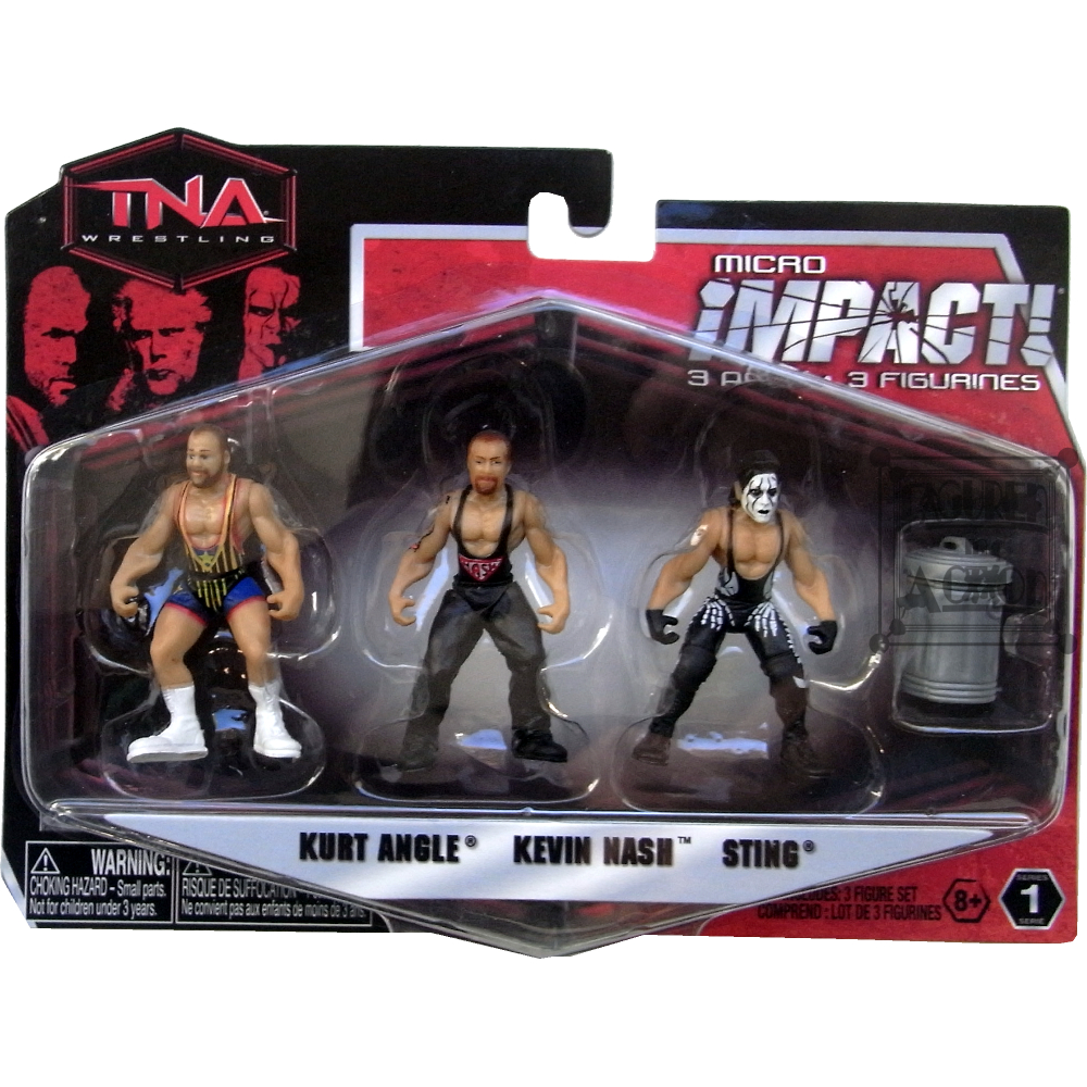 Kurt Angle, Kevin Nash, Sting Figuren