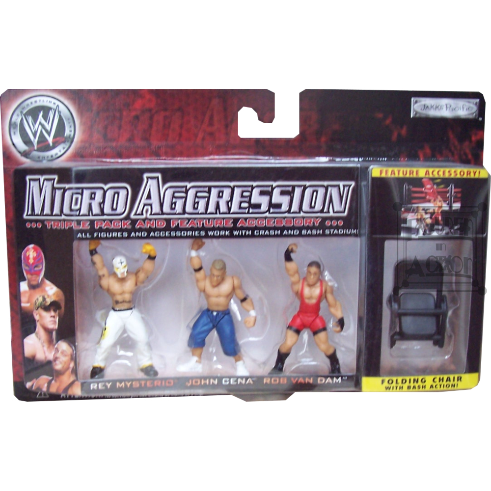 Rey Mysterio, John Cena, RVD Figuren