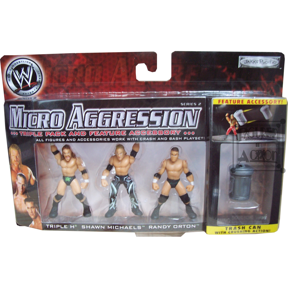 Triple H, Shawn Michaels, Randy Orton Figuren
