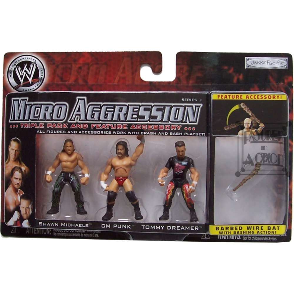 Shawn Michaels, CM Punk, Tommy Dreamer Figuren