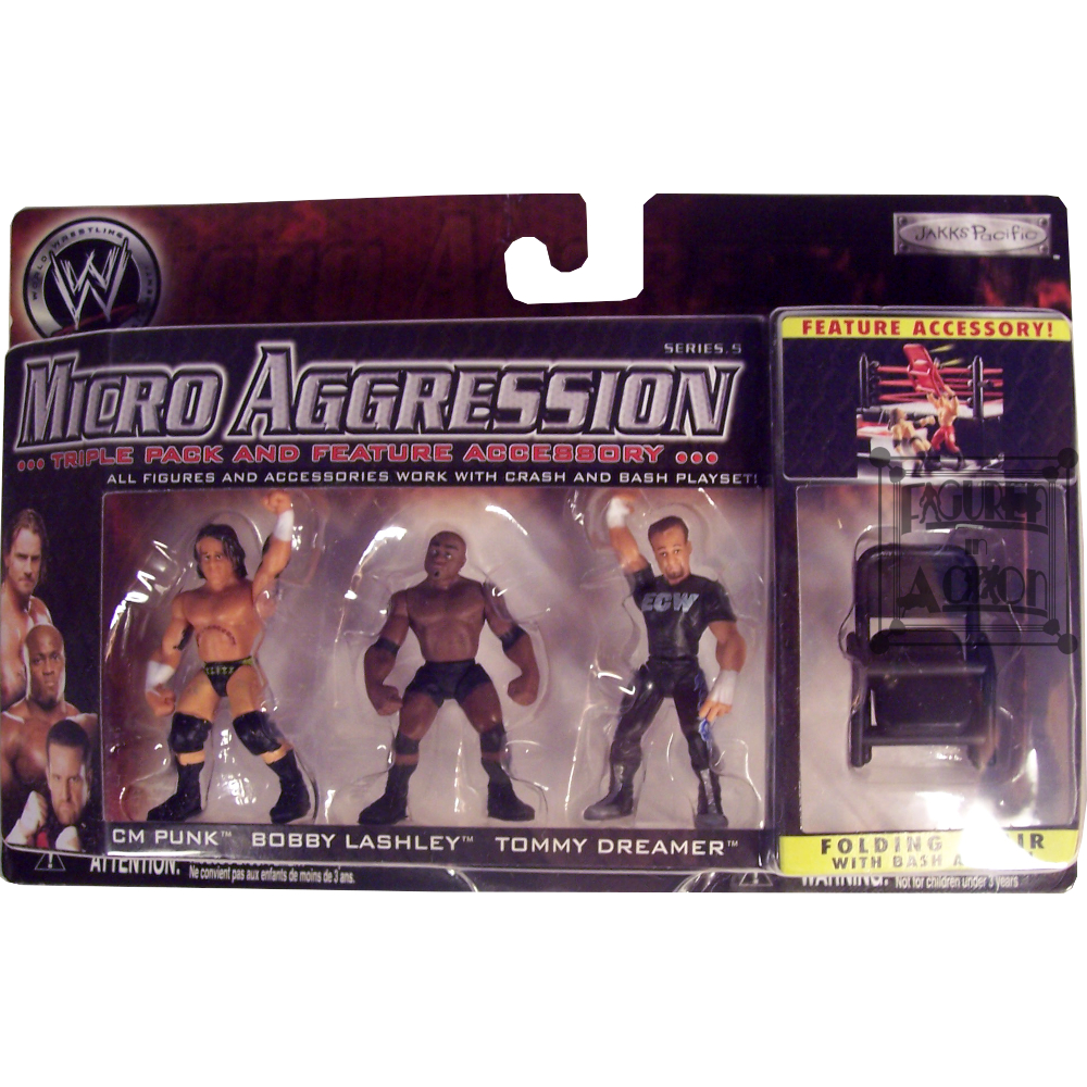 CM Punk, Lashley, Tommy Dreamer Figuren