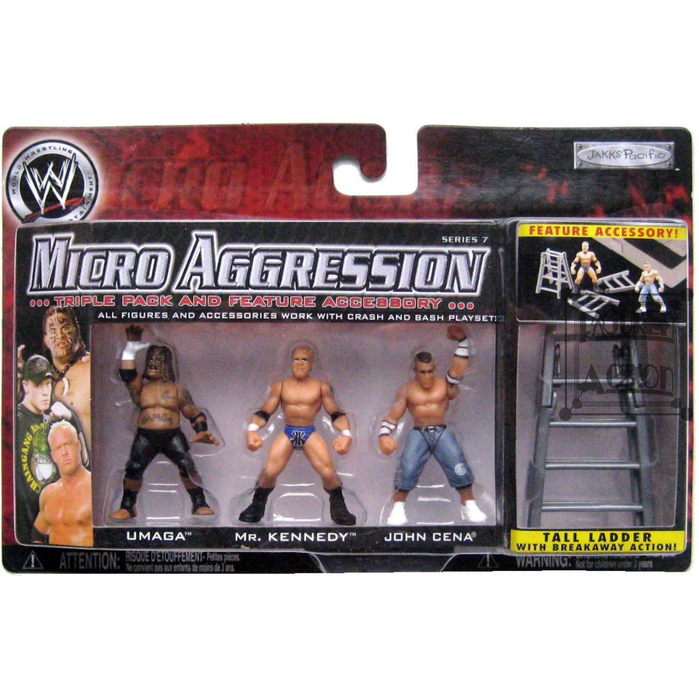 Umaga, Mr Kennedy, John Cena Figuren