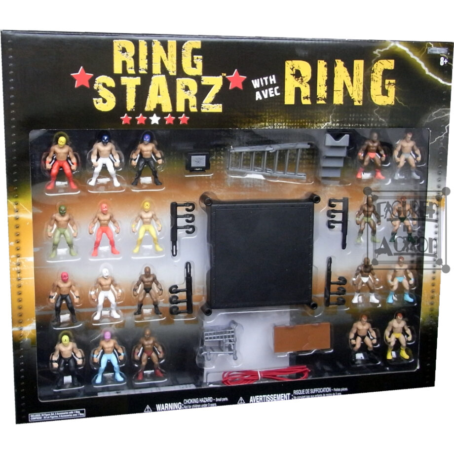 Wrestling Ring Starz Micro Figures