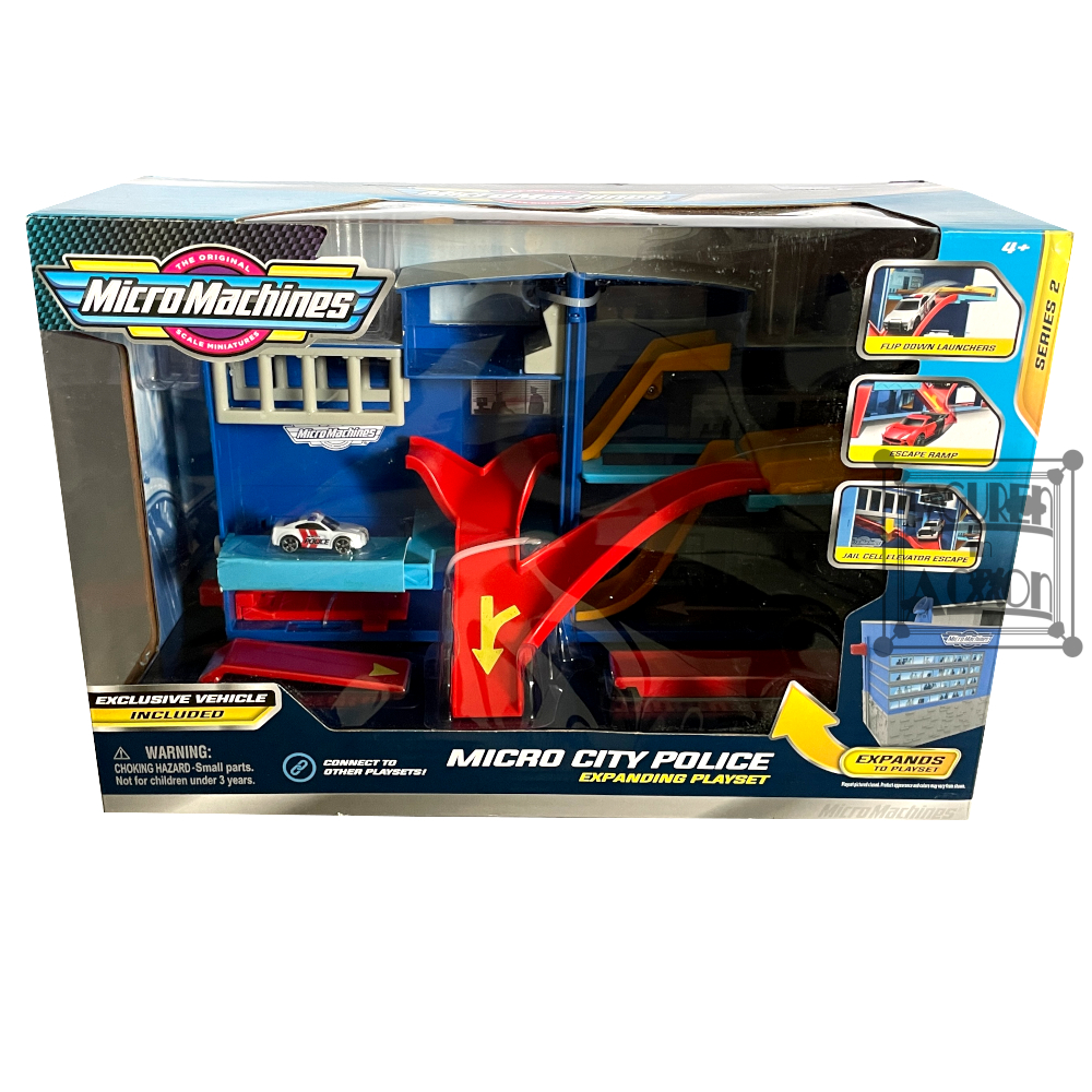 Micro Machines Micro City Police Playset