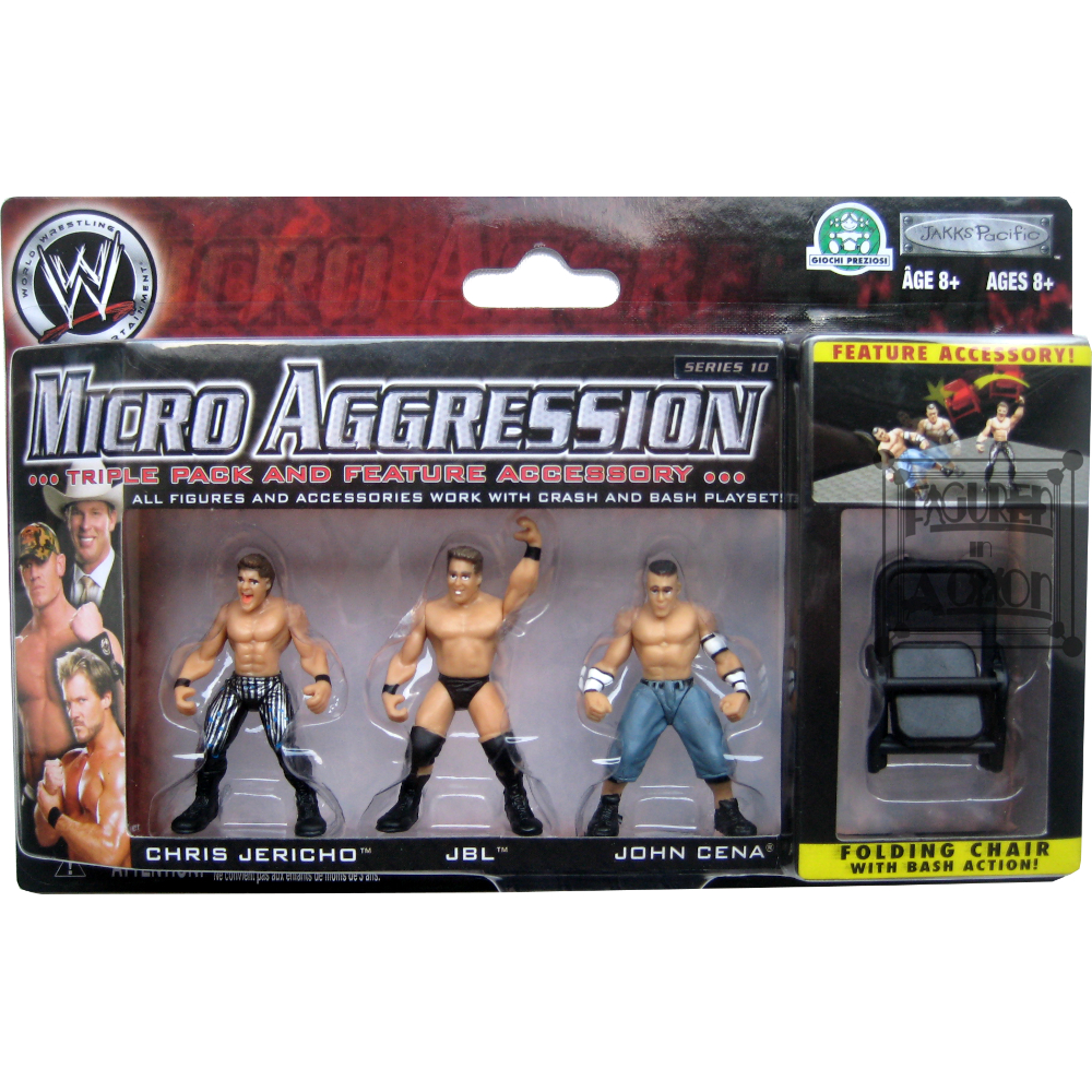 Chris Jericho, JBL, John Cena Figuren