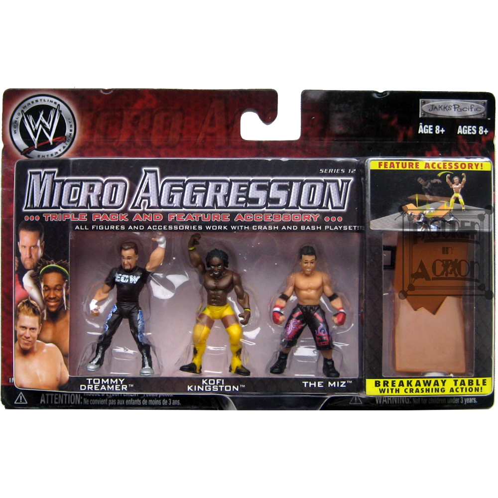 Tommy Dreamer, Kofi Kingston, the Miz Figuren