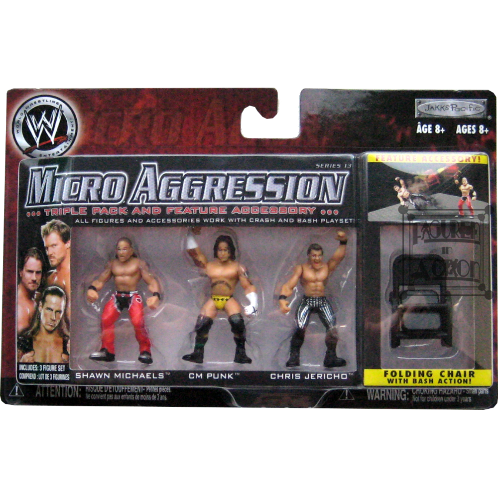 Shawn Michaels, CM Punk, Chris Jericho Figuren