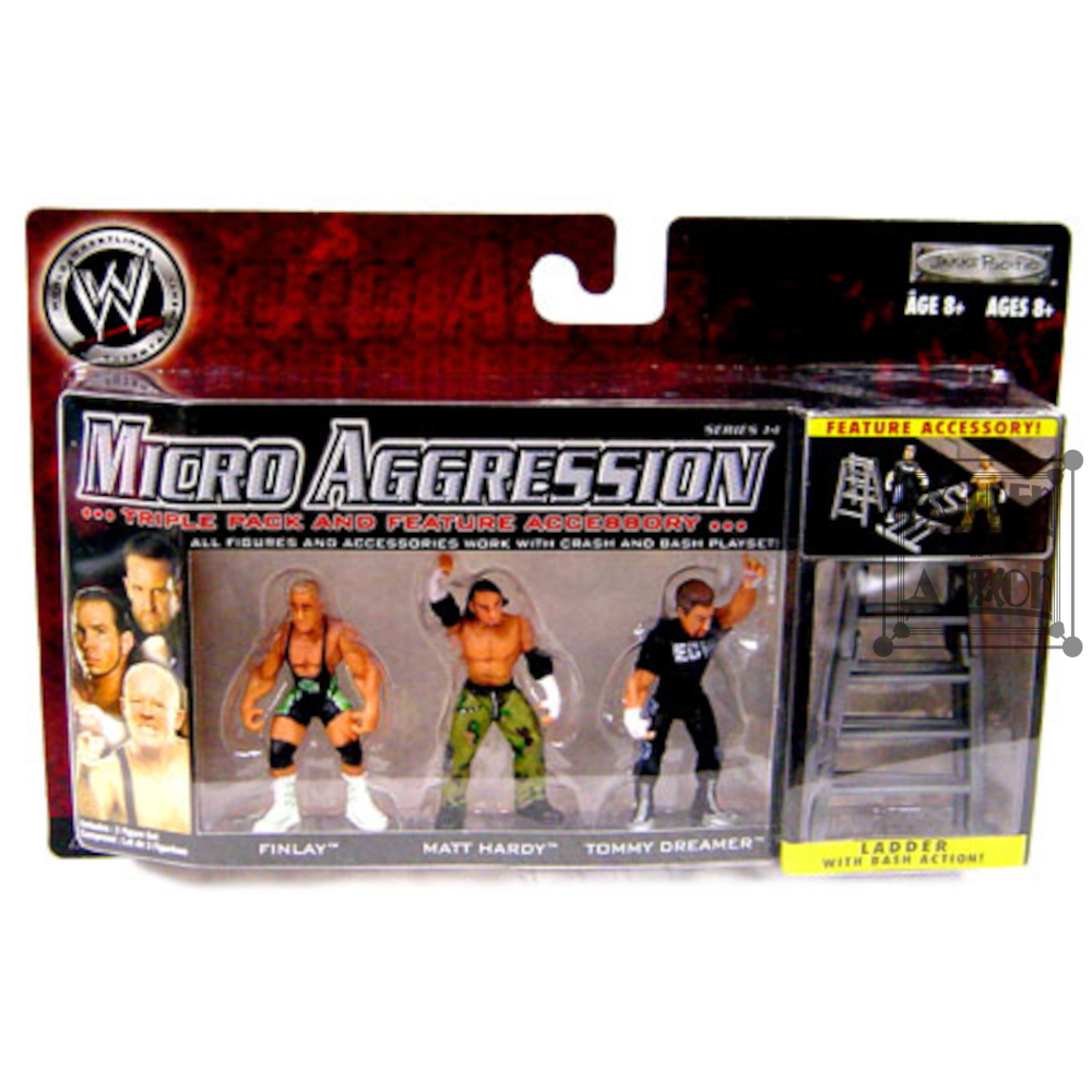 Finlay, Matt Hardy, Tommy Dreamer Figuren