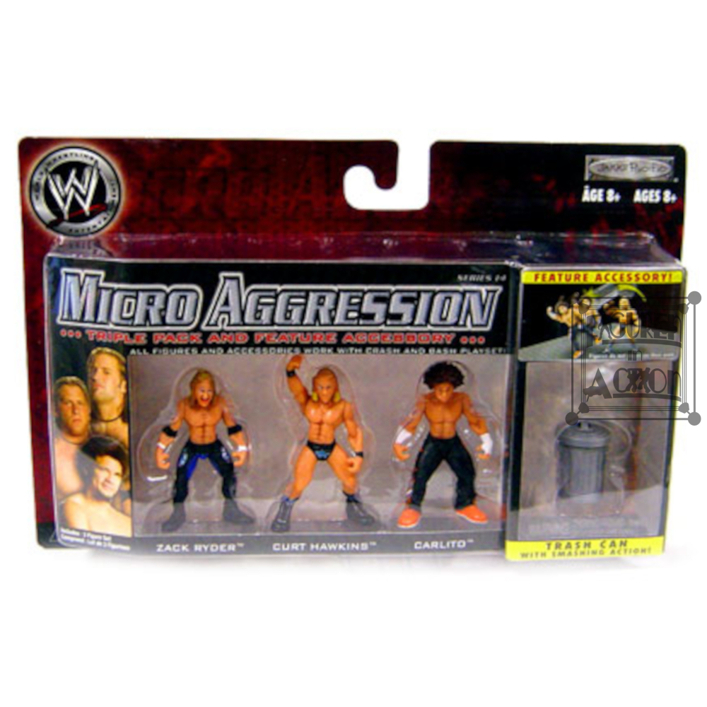 Zack Ryder, Curt Hawkins, Carlito Figuren