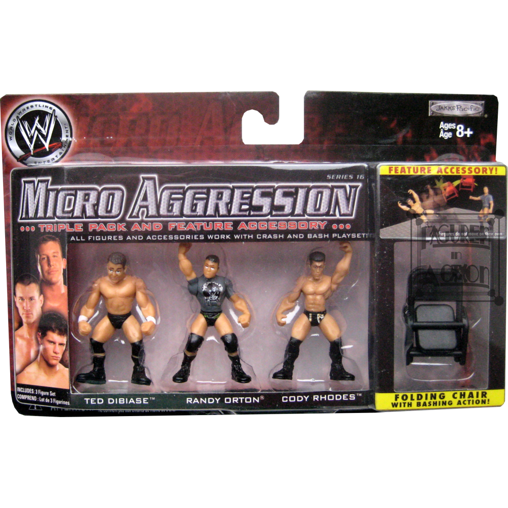 Ted DiBiase, Randy Orton, Cody Rhodes Figuren