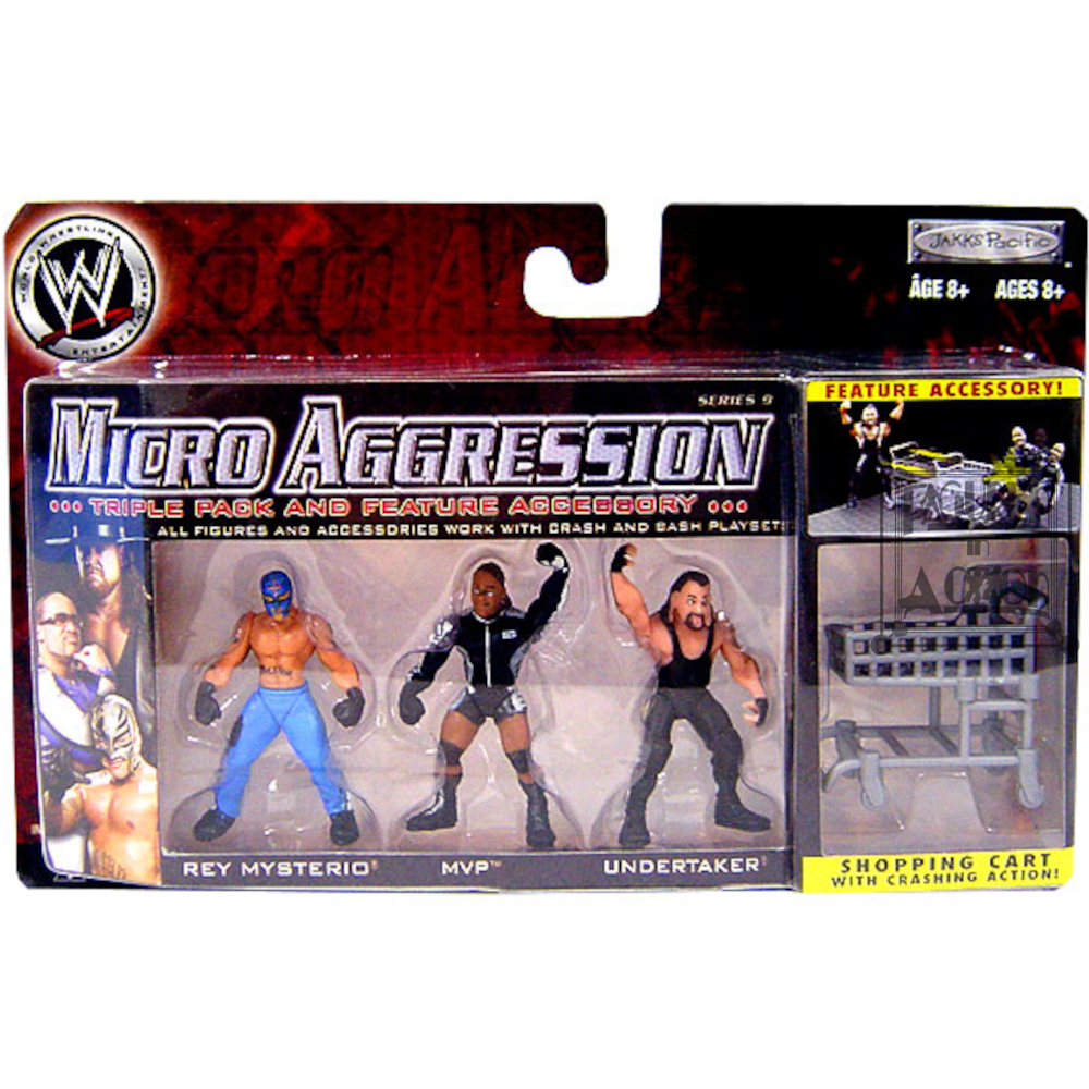 Rey Mysterio, MVP, Undertaker Figuren