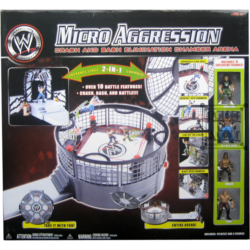 WWE Micro Aggression Crash and Bash Elimination Chamber Arena