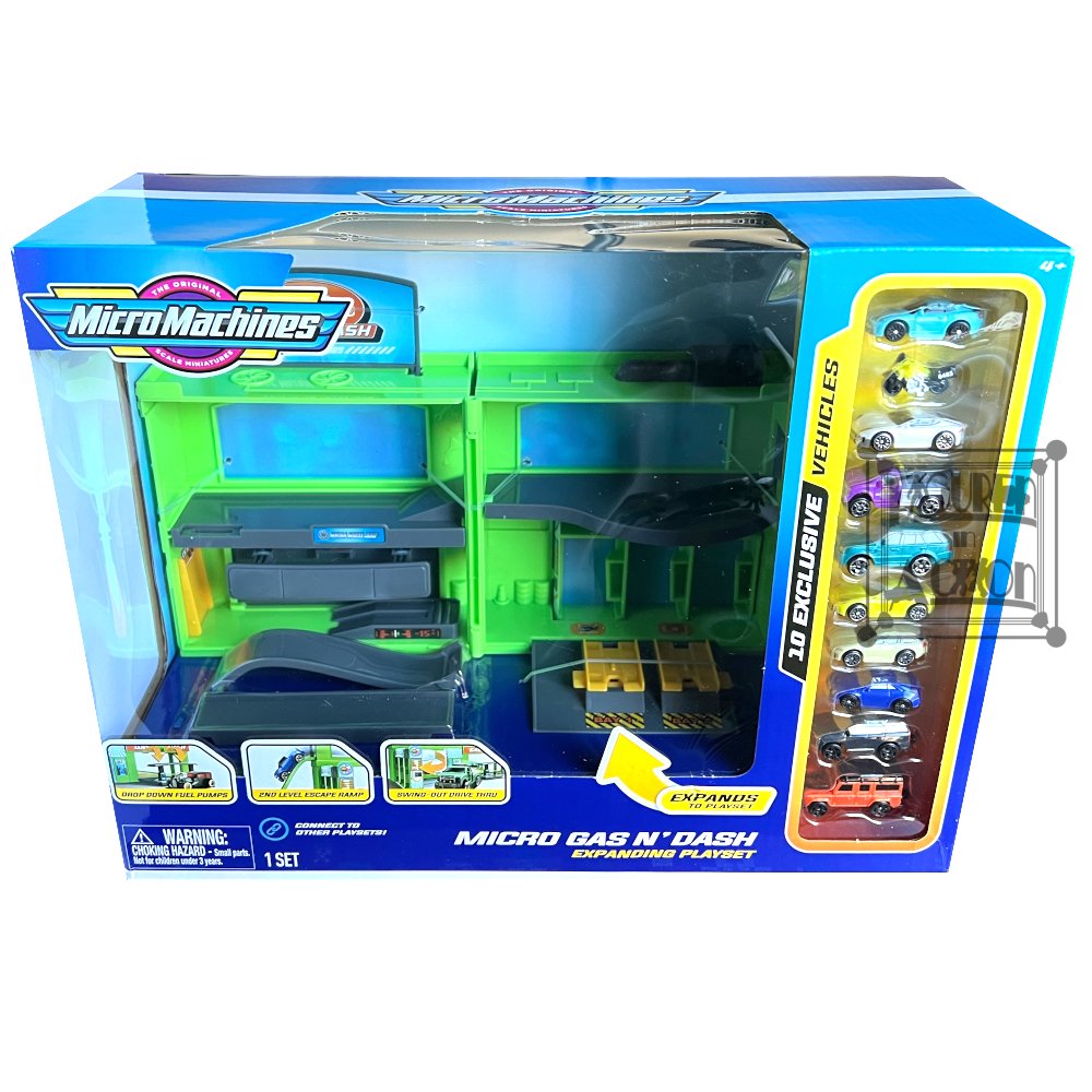 Micro Gas'n Dash Playset exclusive