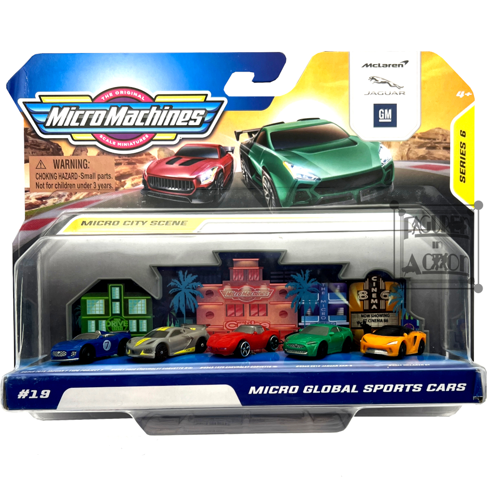 World Pack #19 Micro Global Sports Cars