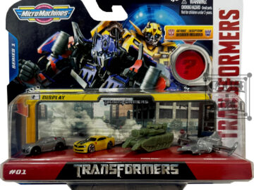 Micro Machines Transformers Vehicles Movie Scenes