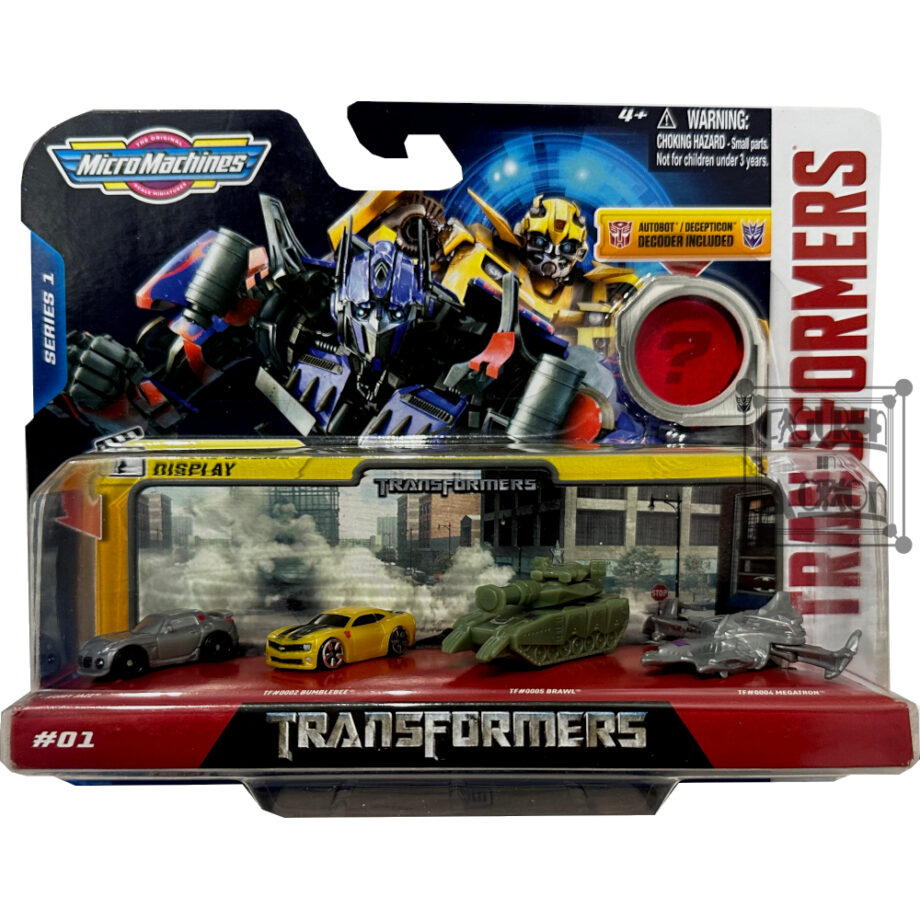 Micro Machines Transformers Vehicles Movie Scenes
