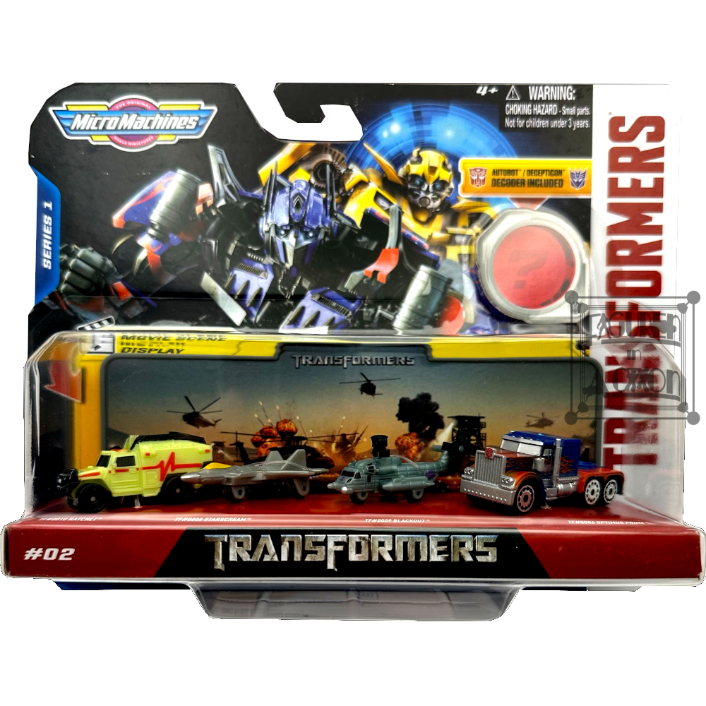Transformers Movie Scenes 4 Pack #2