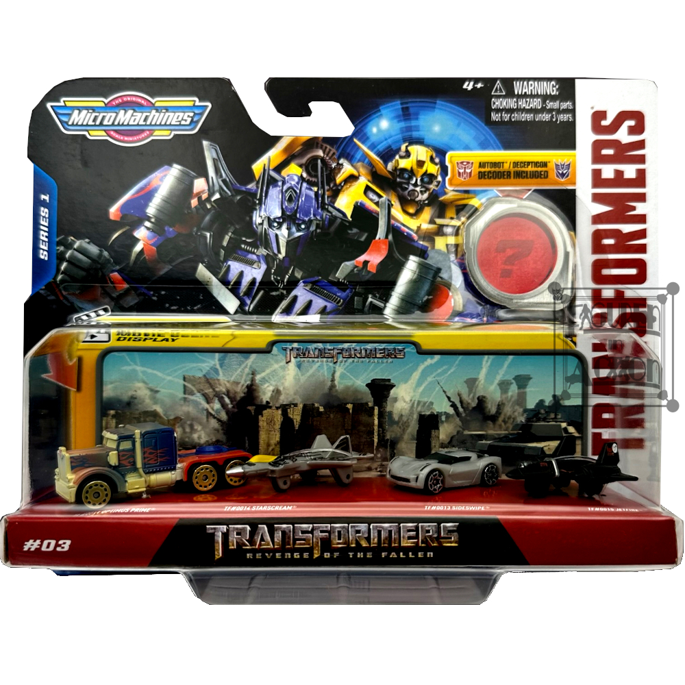 Transformers Movie Scenes 4 Pack #3