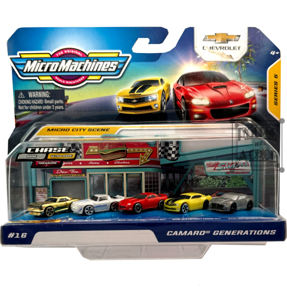 Micro Machines Camaro Generations gold ultra rare